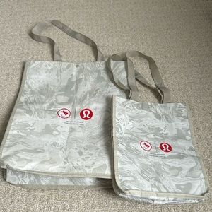 lululemon reusable 2 olympic team canada bags